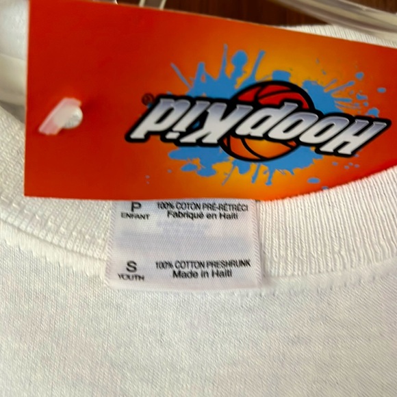 Hoop Kid S/S Youth Basketball Theme Tee - Picture 4 of 4